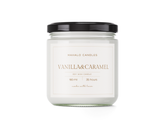 Sojawachs-Kerze 180ml VANILLA & CARAMEL Handmade MahaloCandles - Biogo.de